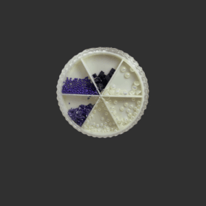 RULETA CAVIAR + PIEDRAS + PERLAS X6 MIXTO