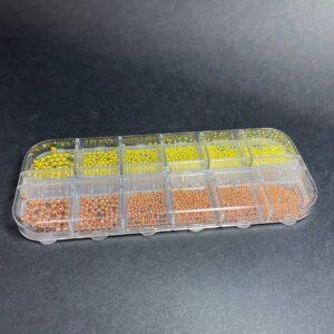 CAVIAR x12 DORADO Y ORO ROSA