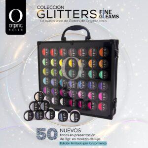 GLITTER COLLECTION MALETIN DE LUJO CON 50 PZAS DE 3G