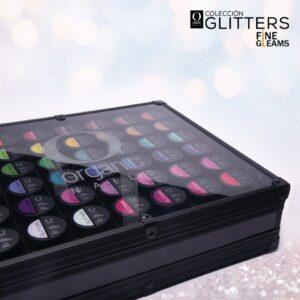 GLITTER COLLECTION MALETIN DE LUJO CON 50 PZAS DE 3G