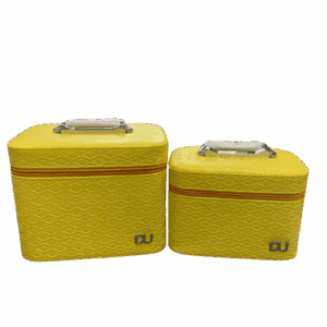 NECESER EN CUBO DOBLE AMARILLO