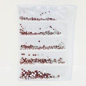 SET DE GEMAS ORO ROSA