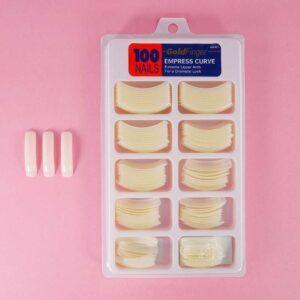 TIPS CAJA X100 SQUAR NATURAL TIPO C- CURVE