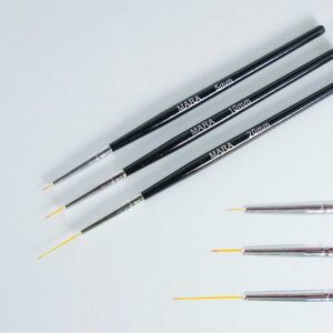 PINCEL LINER MIXTO 0.5 ML MADERA NEGRO-GRIS MARA
