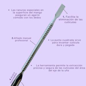 REPUJADOR ORO PUSHER+CURETA 30/2 PROFESIONAL