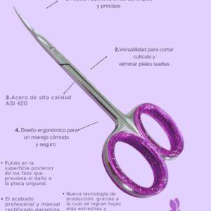 TIJERA ORO PEDICURA RUSA T:M 50/2 PROFESIONAL