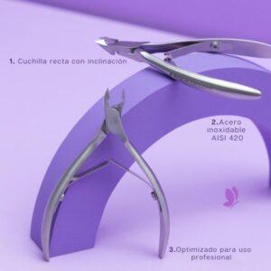 cortacuticula alicate plata 31/5