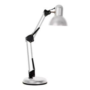 LAMPARA PARA MESA BASE+PRENSA NEGRO-ORO ROSA LUJO