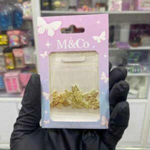 DIJES MARIPOSAS SOBRE X30 DORADAS Y PLATEADAS